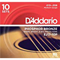 10 pack - D'Addario EJ17 String