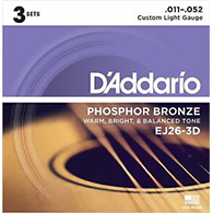 3pk - D'Addario EJ26 String