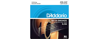 D'Addario EJ36 Light Strings