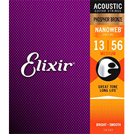 Elixir 16102 Phosphor Bronze Medium Strings