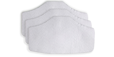 Felt Replacement Filters for Fabric Face Masks - 3pk