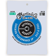 Martin MA130 Authentic Acoustic Strings - Silk & Steel