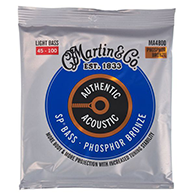 Martin MA4800 Authentic Acoustic SP Bass Strings - Light