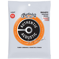 Martin MA540FX Authentic Acoustic Strings - Flexible Core Phosphor Bronze Light - Tommy's Choice