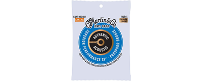 Martin MA545 Authentic Acoustic Strings - SP Phosphor Bronze Light-Medium