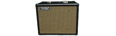Mesa Boogie Compact Cabinet 1x12 Thiele Black Taurus with Gold Jute Grille
