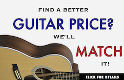 Guitar price match