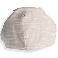 Reusable Face Mask with Pocket for Replaceable Filter in Taupe