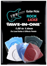 Awe-In-One Pick - Rock Licks Sampler