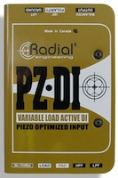 Radial PZ-DI Orchestral Instrument DI