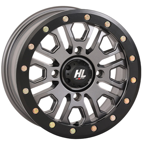 High Lifter HL23 Beadlock Gunmetal Wheels