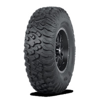 9 Items MSA Black Clutch 14 UTV Wheels 28 BFG KM3 Tires Bundle 4x156 Bolt Pattern 12mmx1.5 Lug Kit 