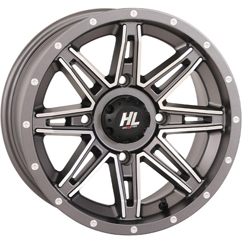 High Lifter HL22 Gunmetal Grey Wheels
