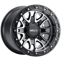 Weld Raptor U501 Black Milled Beadlock Wheel