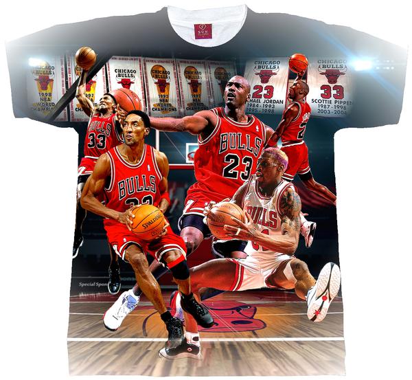 The Last Dance Air Chicago Basketball T-Shirt Scottie Pippen