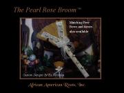 The Pearl Rose Wedding Broom 