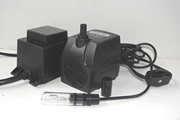Fountain Pro WT-170 Pump with 10W Light | Pump with light and on off switch