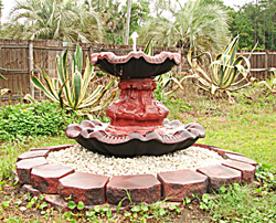 Outdoor Birdbath Fountain