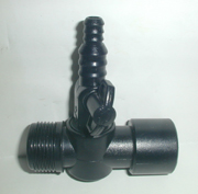 1/2 Inch double valve diverter | Diverts water into two areas | Water Flow adjustable