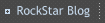 RockStar Blog