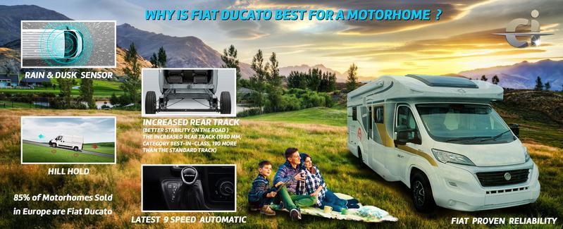 Ducato Camper is the perfect match of chassis and motor home